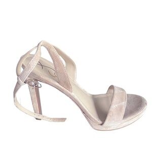 Sam Edelman Suede Heeled sandals with minor flaw